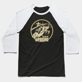 AH-64 Apache Baseball T-Shirt